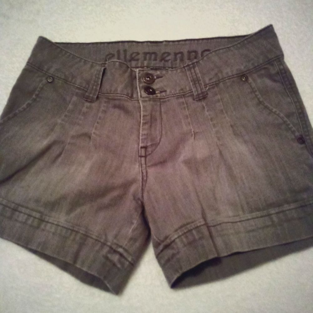 💙Vintage 90's Ellemenno cute Gray shorts - Picture 1 of 11